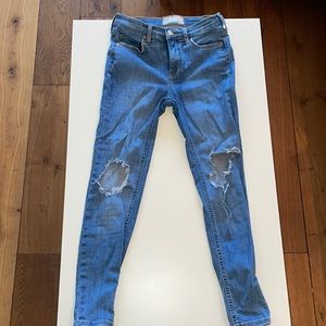 Free people Sz 26 ankle leggings
